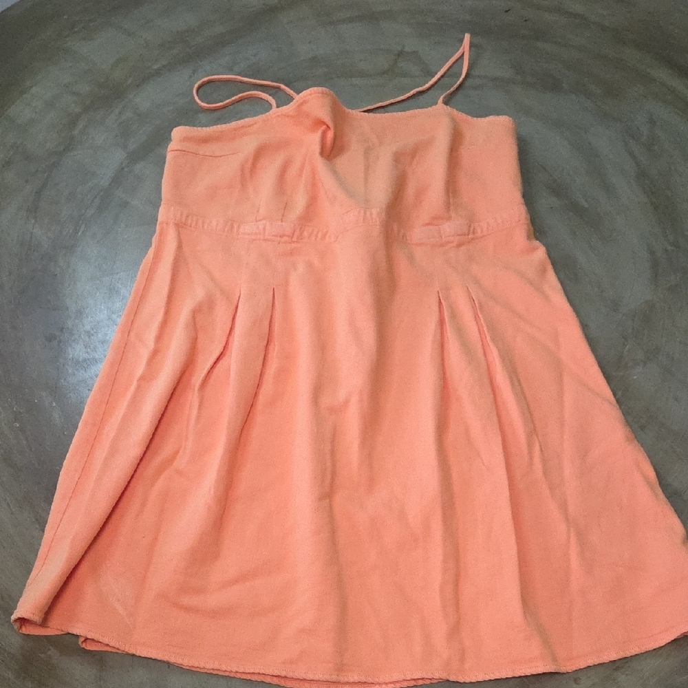 American Eagle Outfitters Peach Mini Dress